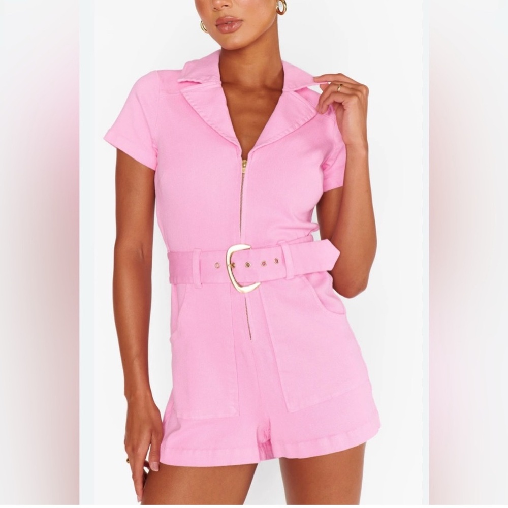 Show Me Your Mumu Pink Romper